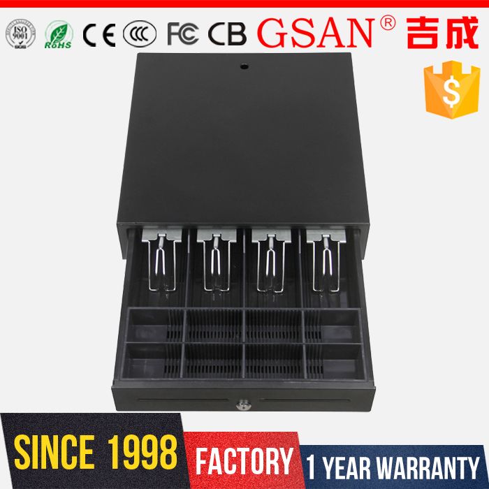 GS-405A gsan 2016新製品4法案8コインrj11メタルposキャッシュドロワー-問屋・仕入れ・卸・卸売り