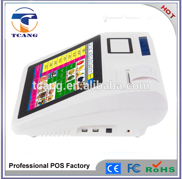 2016 oem付属windows 7 pos 12インチpos端末でプリンタ-POSシステム問屋・仕入れ・卸・卸売り