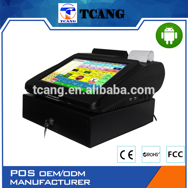 Tuocang TA-TOUCH1208最高品質カスタムメイドandroidのタッチスクリーンのposレジ-POSシステム問屋・仕入れ・卸・卸売り
