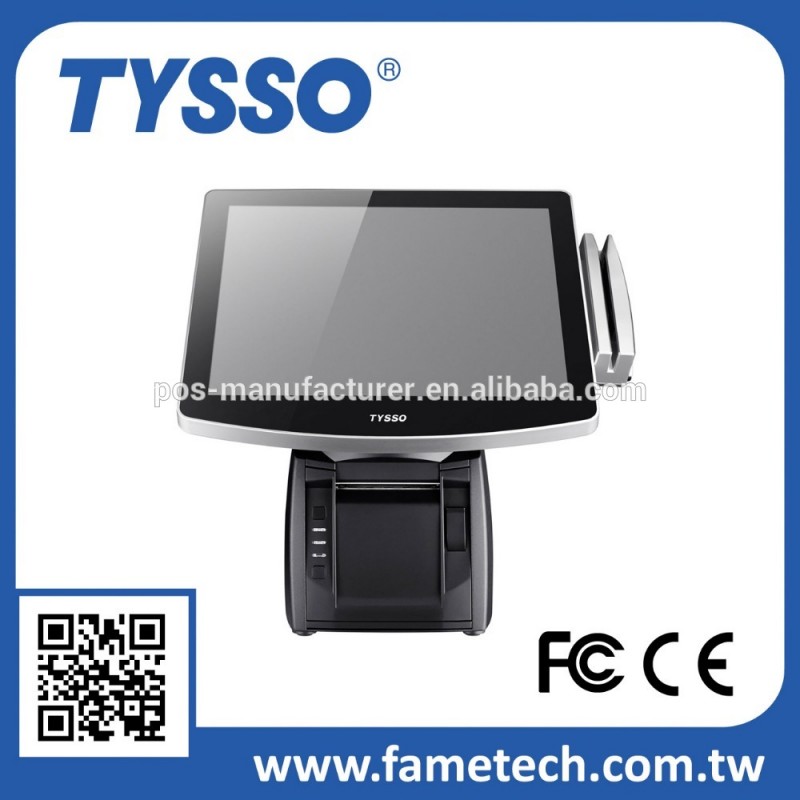 Tysso ip54 15インチファンレスlinux posマシン価格用スーパーマーケット-POSシステム問屋・仕入れ・卸・卸売り