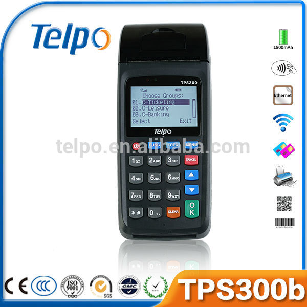 ハンドヘルドミニtelpotps300bビリングマシン、 請求書の支払い機サーマルプリンタ付き-POSシステム問屋・仕入れ・卸・卸売り