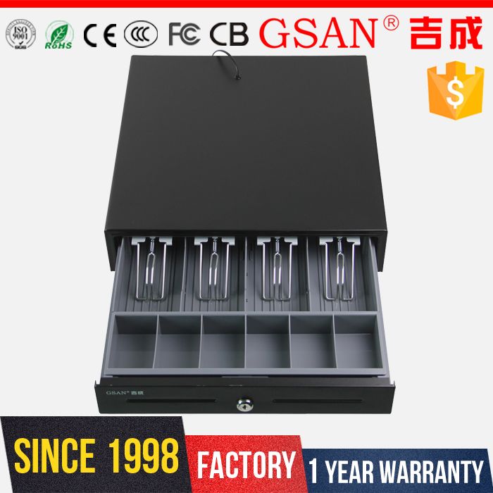 GS-4042現金ボックス4法案6コインメタルposキャッシュドロワー-POSシステム問屋・仕入れ・卸・卸売り