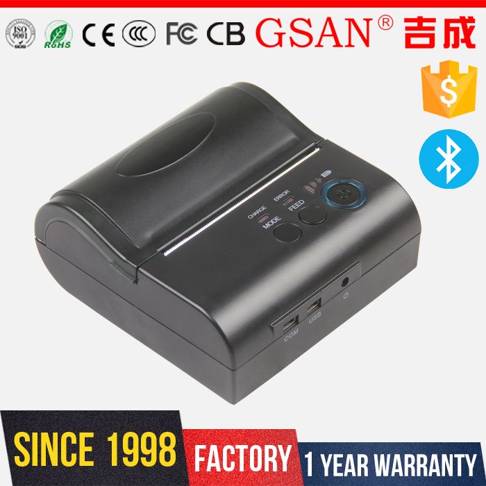 GS-80B 80ミリメートルbluetoothプリンタポータブルサーマルプリンター-POSシステム問屋・仕入れ・卸・卸売り