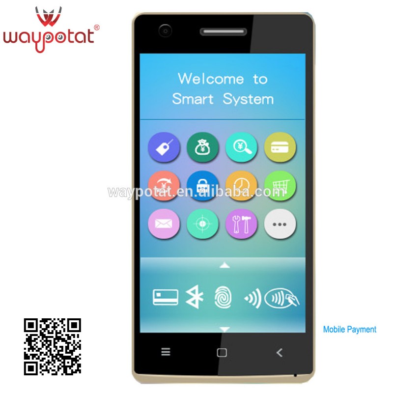 Waypotat android スマート pos サポート nfc デュアル カメラ フロント 5.0 と リア 13.0 mpixels vpos3530-POSシステム問屋・仕入れ・卸・卸売り