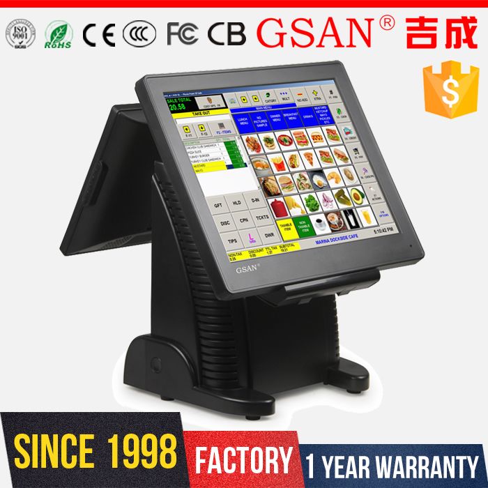 GS-3065T gsanタワー二画面タッチposマシン-POSシステム問屋・仕入れ・卸・卸売り