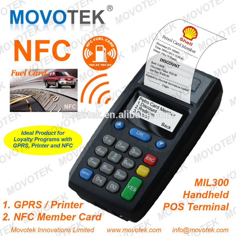 36movoteknfcpos用のプリンタをバスチケット燃料カード会員カードポイントプログラムプロジェクト-POSシステム問屋・仕入れ・卸・卸売り