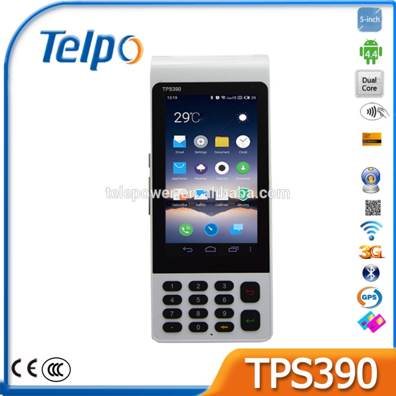 Telepower TPS390ハンドヘルドカードスキマーアンドロイドpos端末-POSシステム問屋・仕入れ・卸・卸売り