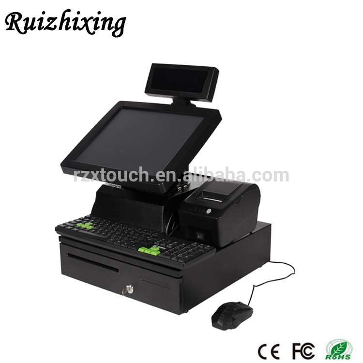 プロモーション高品質vfd pos プリンタ タッチ スクリーン qr コード pos端末-POSシステム問屋・仕入れ・卸・卸売り