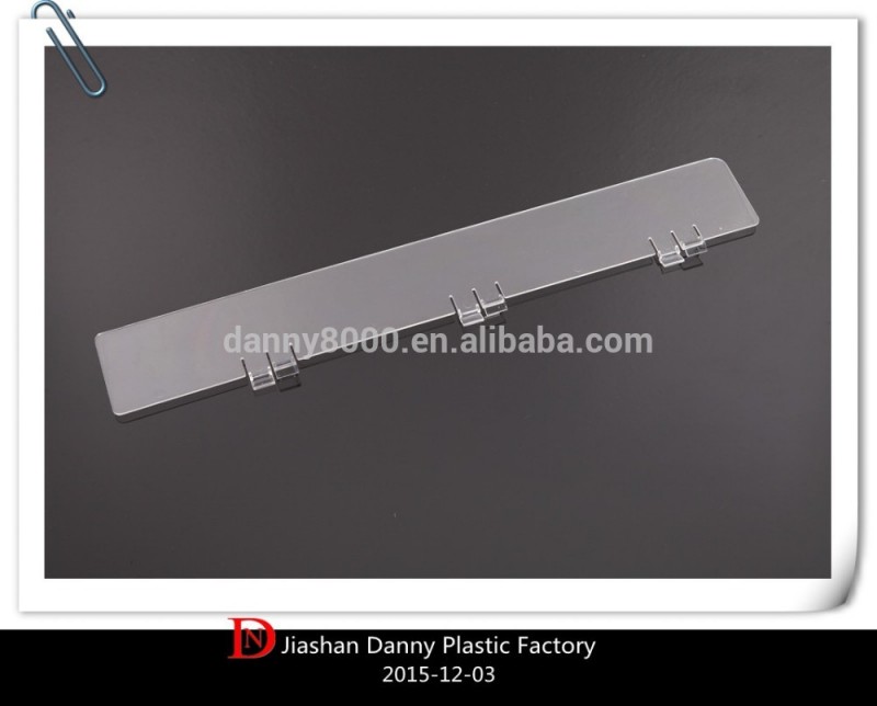 透明なアクリルスーパーマーケットの棚の分周器( dn- 02211)-その他店舗用設備問屋・仕入れ・卸・卸売り