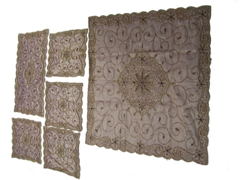 オーガンザの組織の刺繍のテーブルカバー-その他テーブルデコレーション、付属品問屋・仕入れ・卸・卸売り