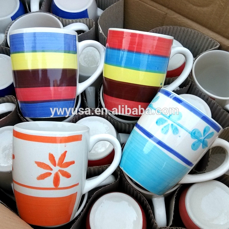熱い販売の201514オンスセラミックハンド- 塗装マグカップとカップ-マグカップ問屋・仕入れ・卸・卸売り
