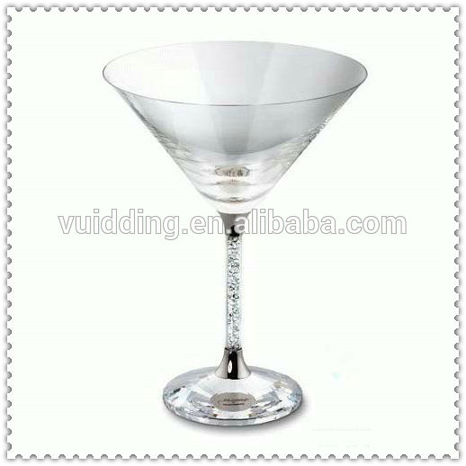 フローティングダイヤモンドを乾杯ワイングラスのための結婚式のセンターピース-グラス問屋・仕入れ・卸・卸売り