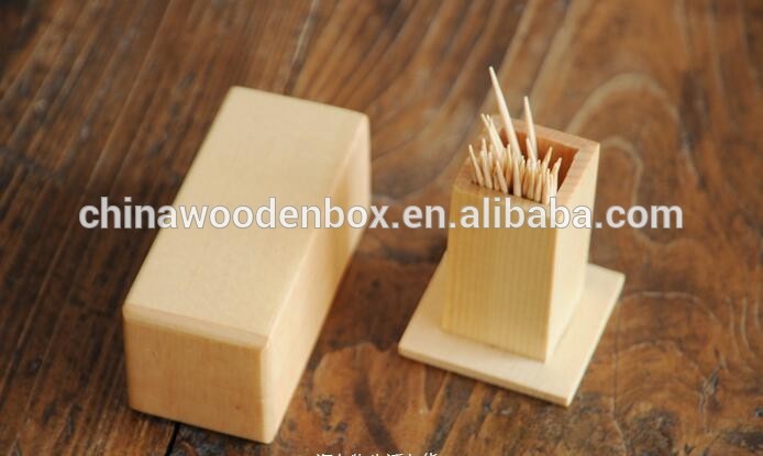 木製クリエイティブウッドトゥースピックホルダー木製つまようじボックス-つまようじ立て問屋・仕入れ・卸・卸売り