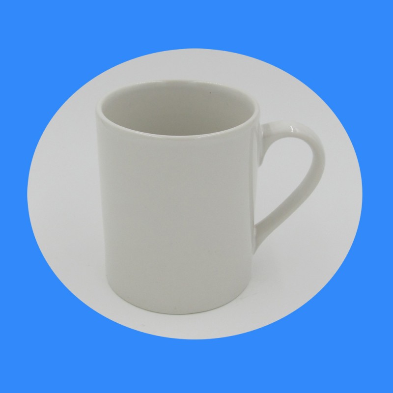 プロモーション白いコーヒーマグ白い磁器マグ-カップ、ソーサー問屋・仕入れ・卸・卸売り