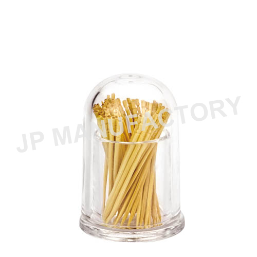 レストランでの使用ベストセラー明確なラウンドアクリル爪楊枝ホルダー-つまようじ立て問屋・仕入れ・卸・卸売り