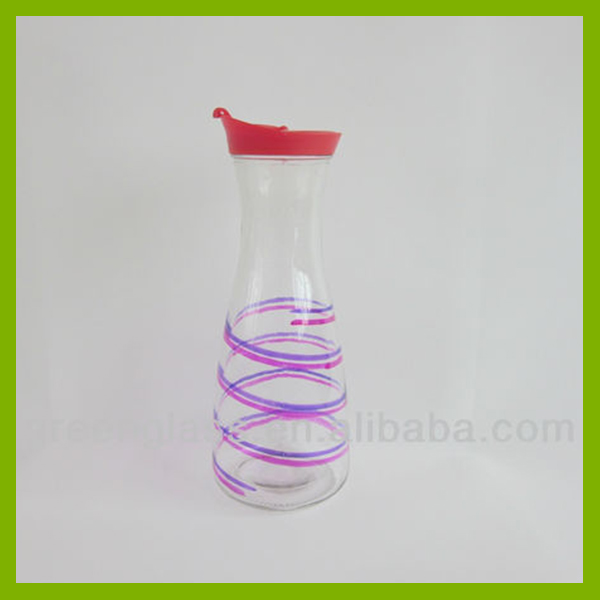 Handpaintingガラスボトルとカップガラスワインボトルガラス水筒-グラス問屋・仕入れ・卸・卸売り