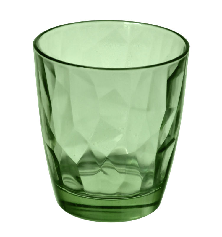 新しい到着の熱い販売2014年14オンス緑ロック飲酒ガラスカップh3103/水/ウイスキー/ワイン/ビール/ショット/リキュール・ロゴをエンボスプリント-グラス問屋・仕入れ・卸・卸売り