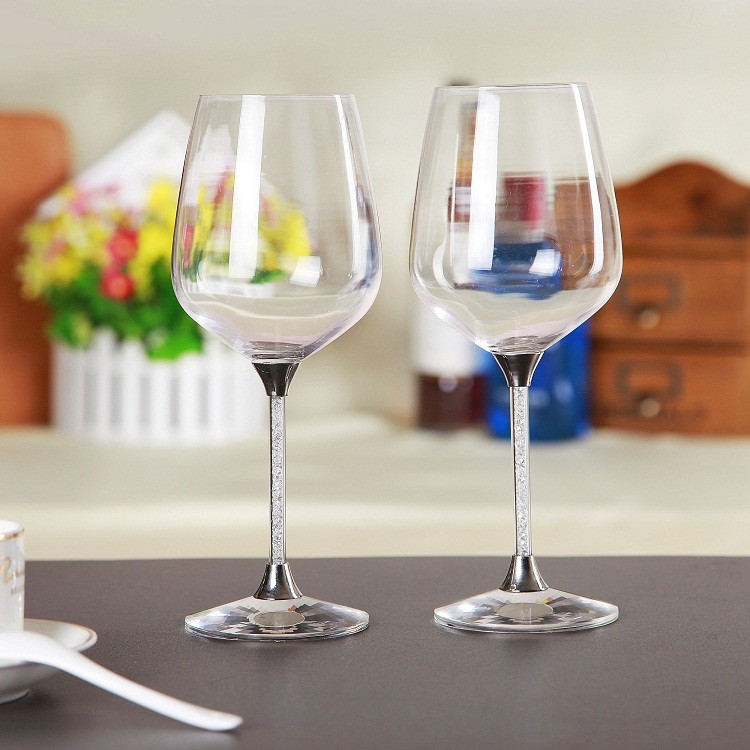 Sh-クリスタルガラス製品セット赤ワインガラス飲料白ワインガラス箸置きさまざまな色ガラスワインボトル用ホームパーティー使用-グラス問屋・仕入れ・卸・卸売り