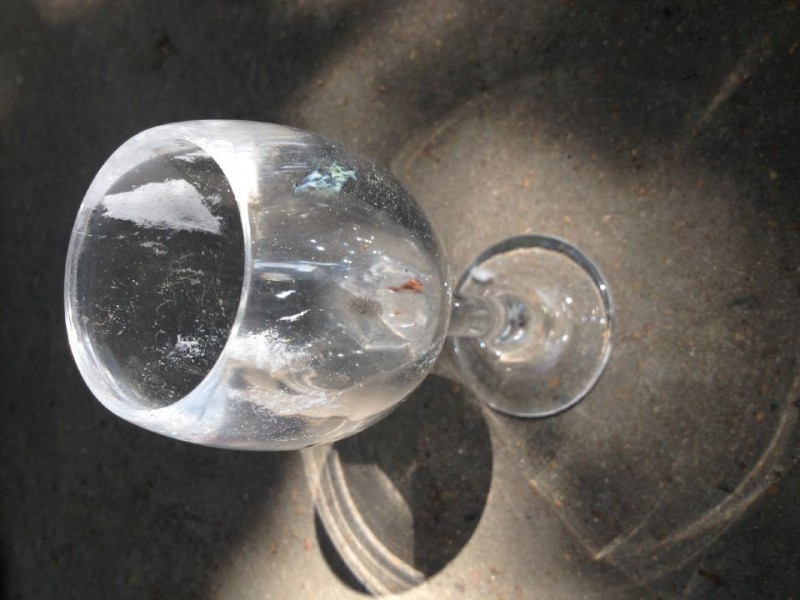 明確な水晶手作りの天然岩赤ワイングラス-カップ、ソーサー問屋・仕入れ・卸・卸売り