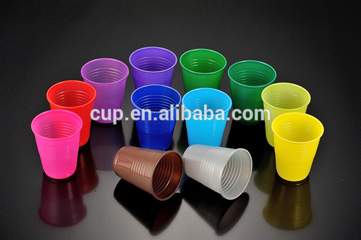 c0773807oz200ミリリットル使い捨てのプラスチック製の色のついた丸いppカップ-カップ、ソーサー問屋・仕入れ・卸・卸売り