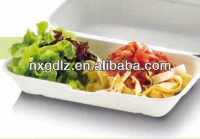 環境に優しい 100%生分解性電子レンジ サトウキビ折りたたみ ボックス-その他食器類問屋・仕入れ・卸・卸売り
