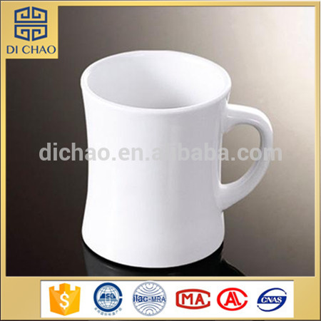 中国工場白いセラミックカップでカスタム印刷されたロゴのための卸売-カップ、ソーサー問屋・仕入れ・卸・卸売り