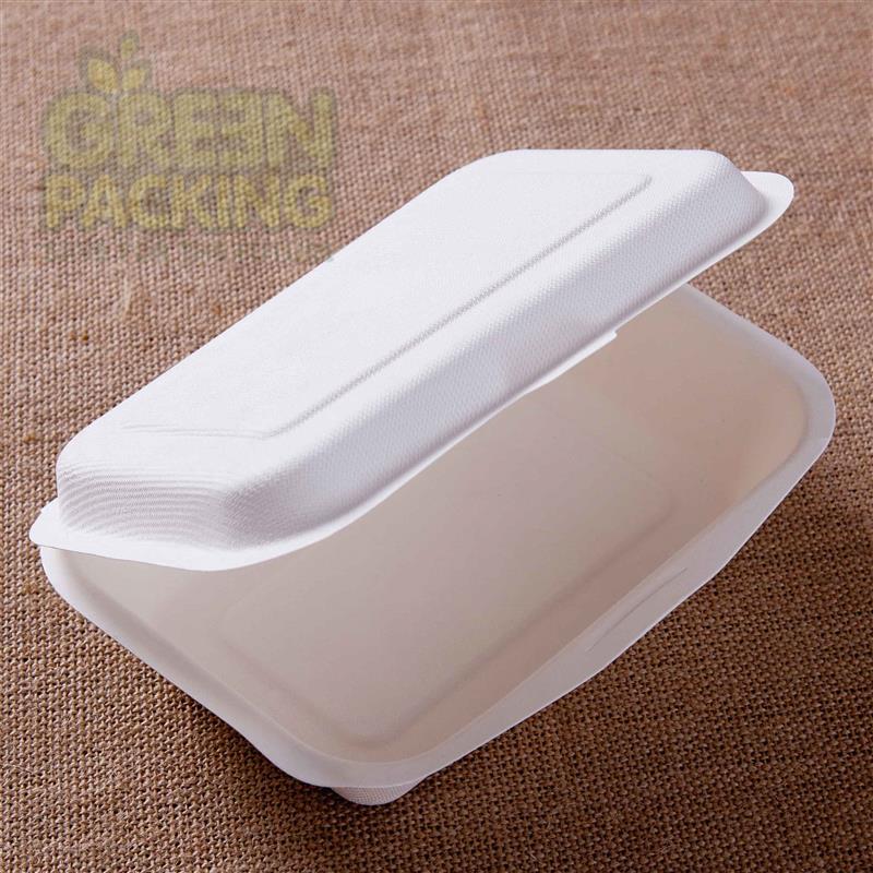 堆肥や生分解性食品クラムシェル450mlエコ- フレンドリーな100％堆肥mp2サトウキビ繊維から作られた-その他食器類問屋・仕入れ・卸・卸売り