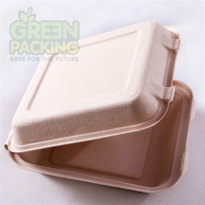 生分解性バガスから作られた電子レンジ食品クラムシェル-その他食器類問屋・仕入れ・卸・卸売り