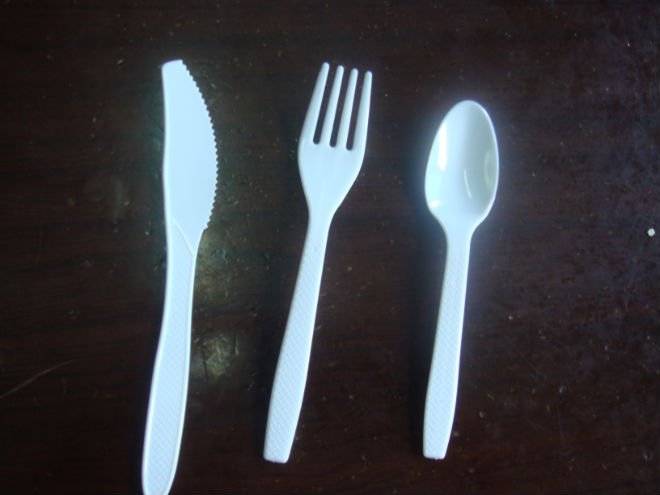 プラスチックフォークとナイフとスプーン-フォーク問屋・仕入れ・卸・卸売り