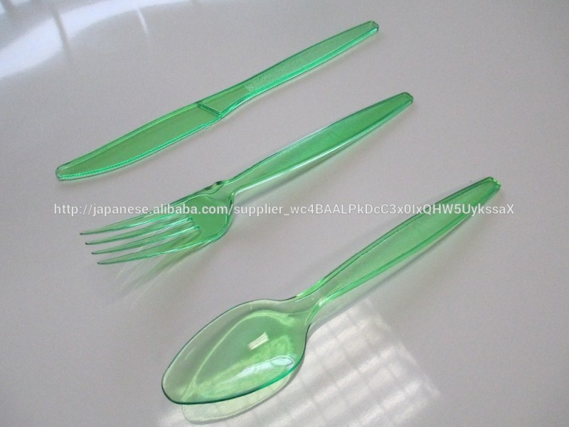 プラスチックスプーン・フォークのセット-フォーク問屋・仕入れ・卸・卸売り