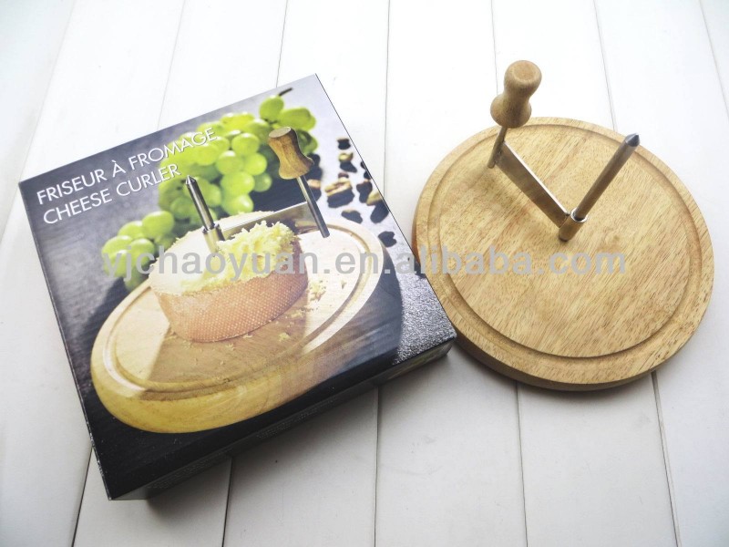 熱い販売の新しい2014年木製ボードと発達のチーズカッター-チーズ関連用品問屋・仕入れ・卸・卸売り
