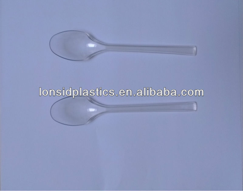 小さな使い捨てプラスチックデザートスプーン-スプーン問屋・仕入れ・卸・卸売り