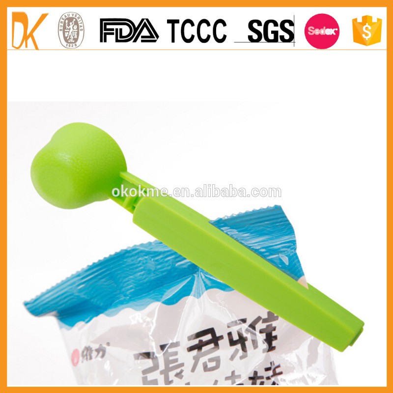 粉の袋シールプラスチックプロモーションクリップ付スプーン-スプーン問屋・仕入れ・卸・卸売り