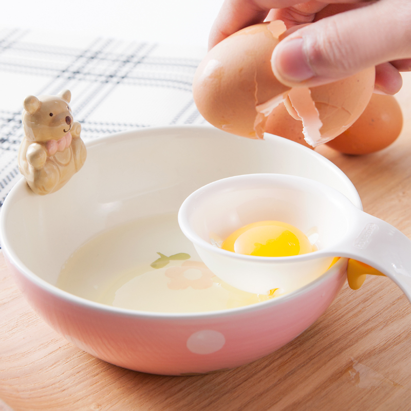 有用とかわいいプラスチックabsと白い色tpr卵の白身と黄身セパレータ-卵関連道具問屋・仕入れ・卸・卸売り