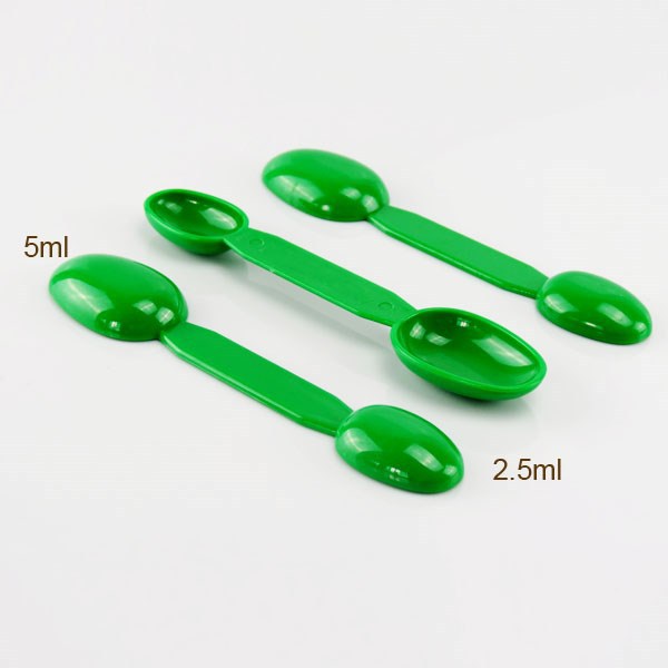 プラスチック製のダブル2.5ml/5mlスプーン-測定機器問屋・仕入れ・卸・卸売り