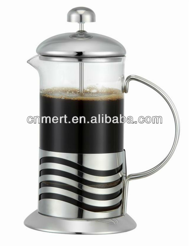 350mlステンレス製フレンチプレスコーヒープランジャー-コーヒー、お茶関連道具問屋・仕入れ・卸・卸売り