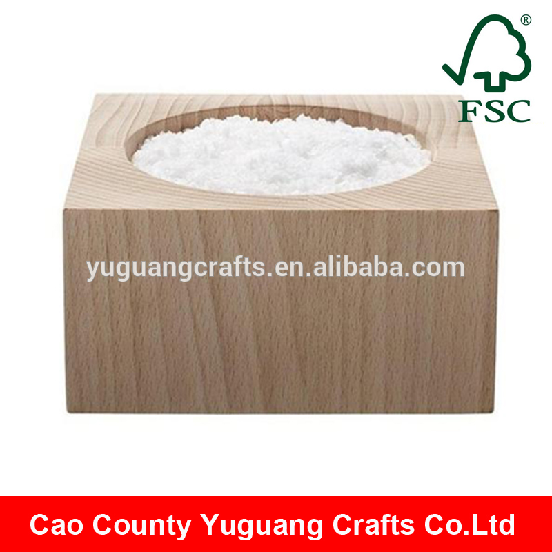 Yuguang工芸fsc手作り zelkova ウッド クラフト塩ホルダー-問屋・仕入れ・卸・卸売り