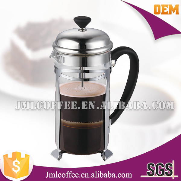 ホウケイ酸ガラスコーヒーポット、コーヒープランジャー、ステンレス鋼フレンチプレス-コーヒー、お茶関連道具問屋・仕入れ・卸・卸売り