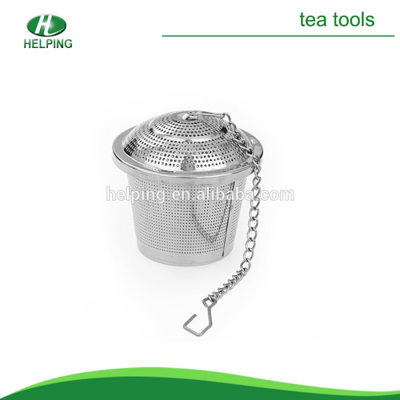 銀かわいいバケット形状ステンレス鋼の茶注入器-コーヒー、お茶関連道具問屋・仕入れ・卸・卸売り