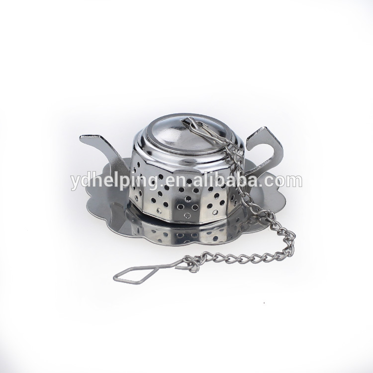 ティーポットの形ステンレス鋼の茶フィルター-コーヒー、お茶関連道具問屋・仕入れ・卸・卸売り
