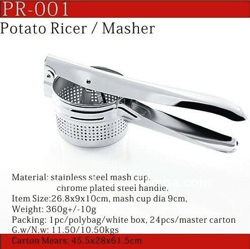 (PR-001)手動ポテトRicer/ポテトのMasher/フルーツの出版物-フルーツ、野菜関連道具問屋・仕入れ・卸・卸売り