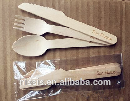 熱い販売の! 低価格のための木製食器セットdisposalerestaurants/銀器レストラン使い捨て用のパケット-シルバーカトラリーセット問屋・仕入れ・卸・卸売り