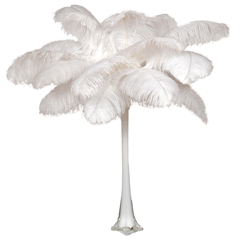 ガーデン用食器白いダチョウの羽の装飾-その他テーブルデコレーション、付属品問屋・仕入れ・卸・卸売り