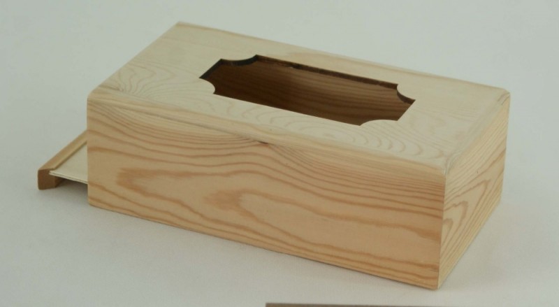 新しいデザイン未完成長方形木製ティッシュボックス-ティッシュボックス問屋・仕入れ・卸・卸売り