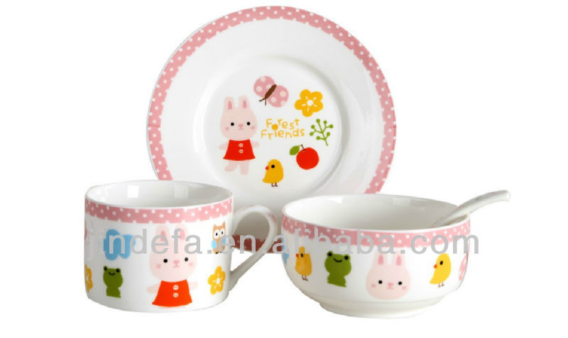 子供のための磁器の食器-食器セット問屋・仕入れ・卸・卸売り