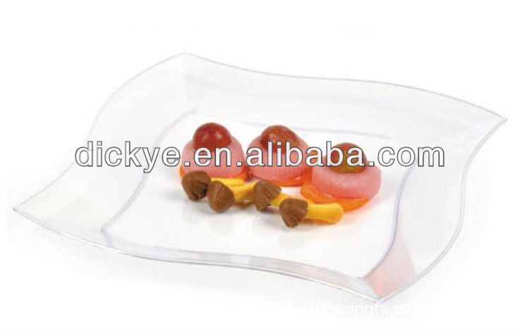 アクリルプラスチックプレート/plate/皿/果物と野菜料理が含まれてい発売-皿類問屋・仕入れ・卸・卸売り