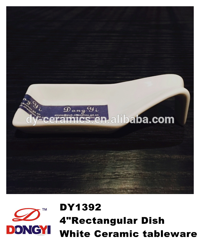 Dy13924" 長方形の形の皿セラミックスプーンティーバッグ用/砂糖・スプーン。。。-皿類問屋・仕入れ・卸・卸売り