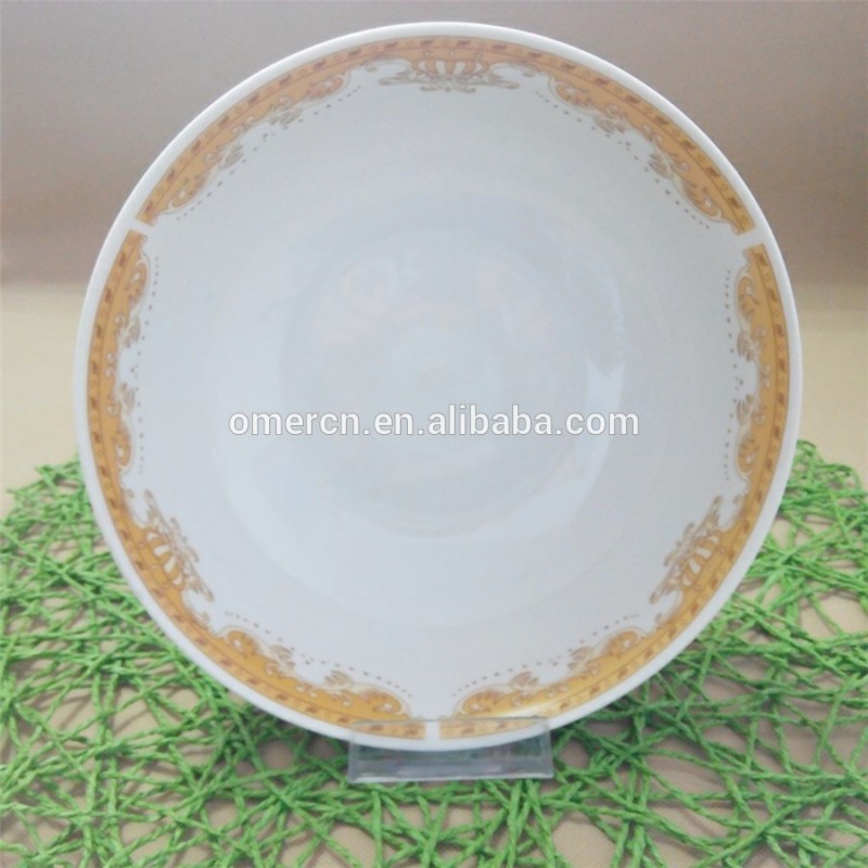 新しいデザインモロッコプレートとボウル/ceramicプディングボウル金王冠付きフルデカール-皿類問屋・仕入れ・卸・卸売り