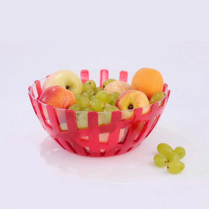 安い キッチン実用クリエイティブ デザイン マルチ二層中空カラフル な フルーツ プラスチック プレート-皿類問屋・仕入れ・卸・卸売り