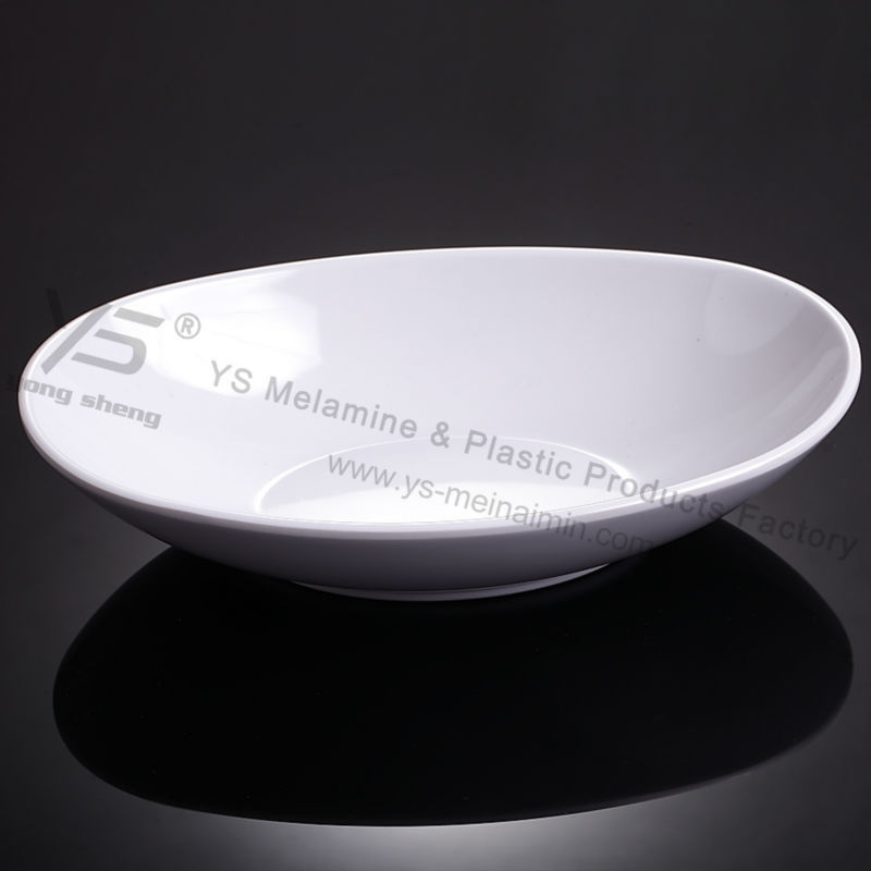 メラミン食器プレート用レストラン10インチの楕円形-皿類問屋・仕入れ・卸・卸売り